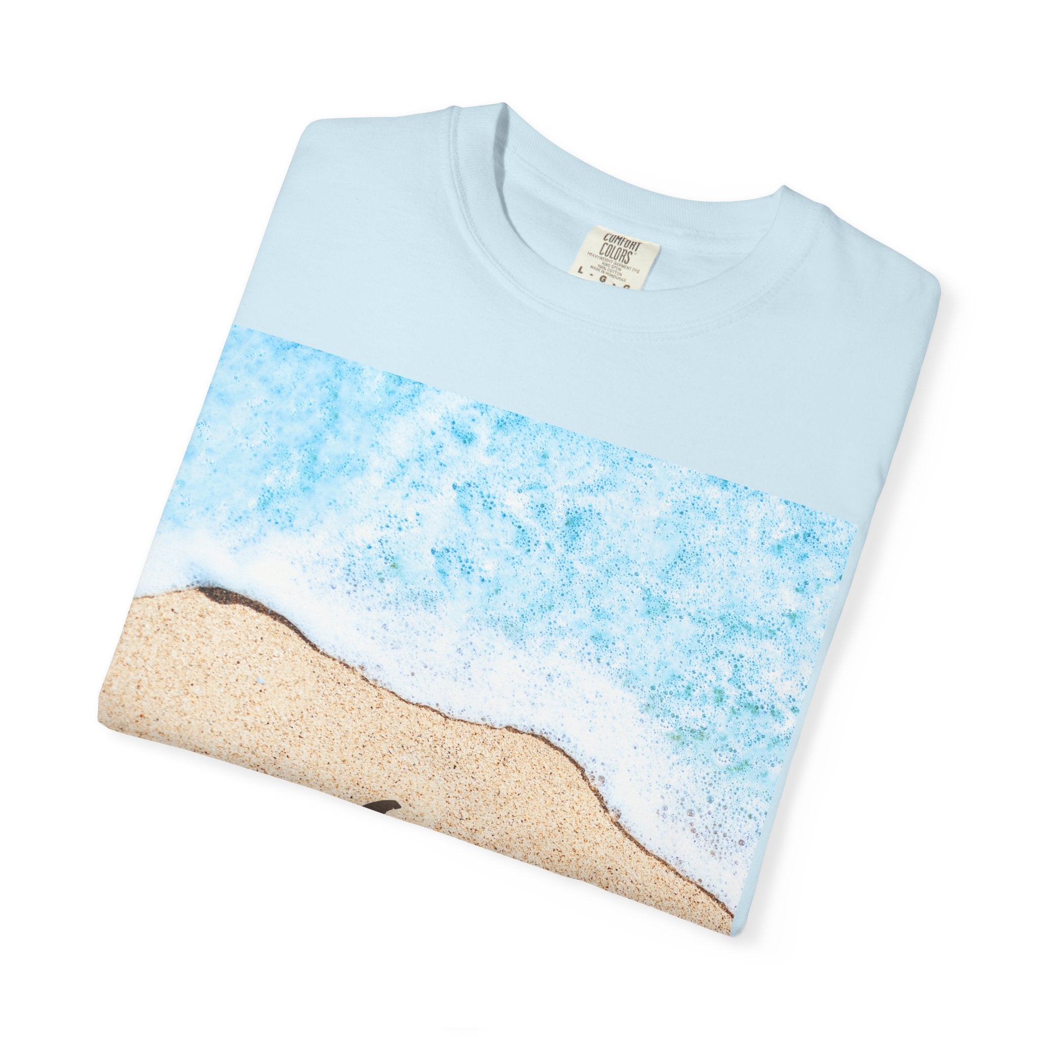 Beach Love T-Shirt — Shoreline Palm & Sunset Graphic Tee
