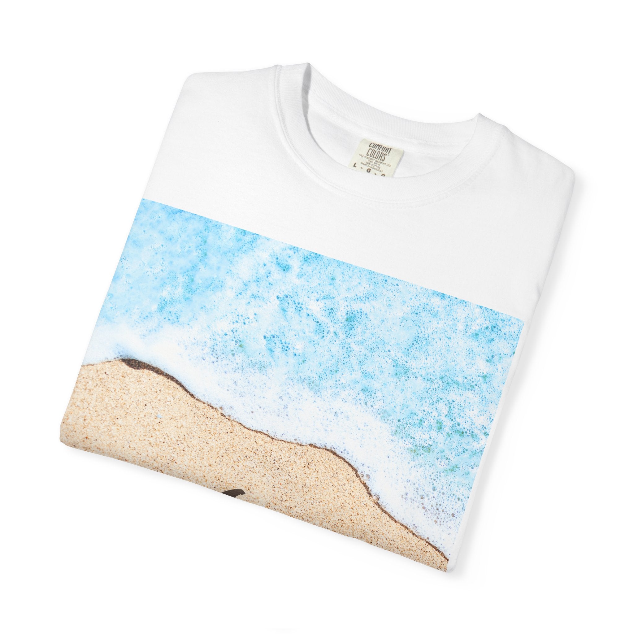 Beach Love T-Shirt — Shoreline Palm & Sunset Graphic Tee
